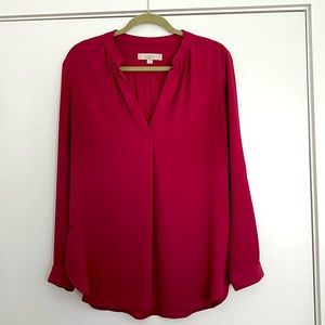 Magenta Blouse